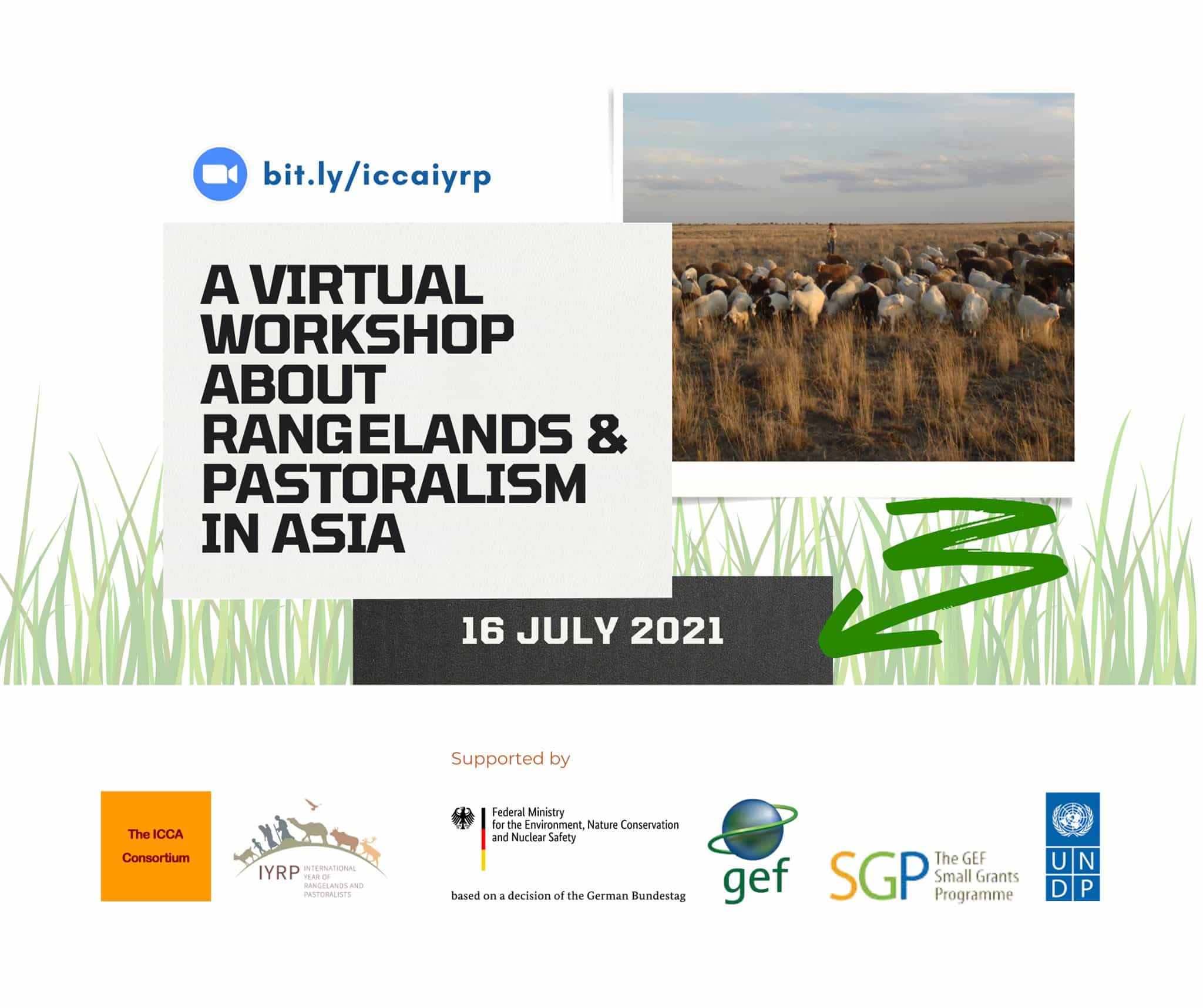 Last minute announcement of a Zoom workshop on Pastoralism (modern) in our region!